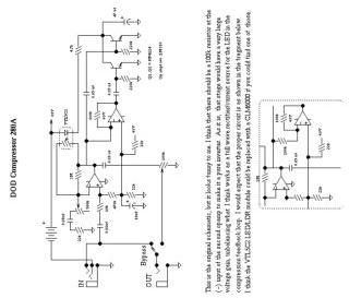 Dod 280A ;compressor schematic circuit diagram